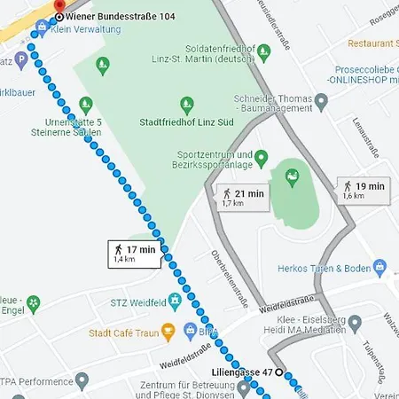 Apartament Doppelhaushaelfte Mit Garten Linz